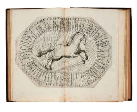 Horses.- Galiberto (Giovanni Battista di) II Cavallo da maneggio, first edition, engraved additional title, engraved device o