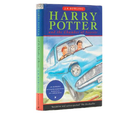 Rowling (J.K.) Harry Potter and the Chamber of Secrets, first edition, first printing, very light marginal toning, original b