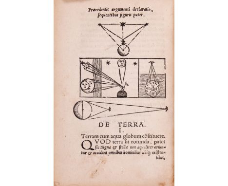 Astronomy.- Sacrobosco (Iohannes) Libellus de Sph&aelig;ra, with the preface by Philip Melanchthon (1531), woodcut device to 