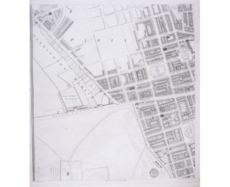 London.- Horwood (Richard)&nbsp;Plan of the Cities of London and Westminster the Borough of Southwark and Parts adjoining She