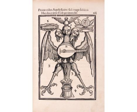 Ars memorandi.- Rosenheim (Petrus von) Hexastichon Sebastiani Brant in memorabiles evangelistarum figuras, first edition, 18f