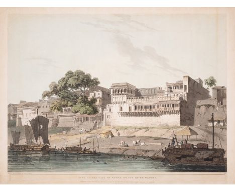 India.- Daniell (Thomas) Part of the City of Patna, on the River Ganges, from Oriental Scenery,&nbsp;etching and aquatint wit