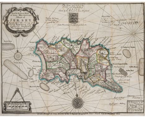 Channel Islands.- Falle (Philip) An Account of the Isle of Jersey, first edition, half-title, previous owner's ink inscriptio