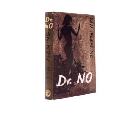 Fleming (Ian) Dr. No, first edition, very light spotting to fore-edge, original first state plain black boards, light surface
