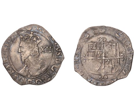 Charles I (1625-1649), Tower Mint (under Parliament), Shilling, Gp F, mm. sun, 5.79g/1h (SCBI Brooker 562; N 2232; S 2800). B