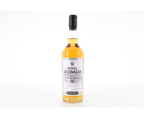 ROYAL LOCHNAGAR 12 YEAR OLD MANAGER'S DRAM 2017 HIGHLAND SINGLE MALT  Bottled: 11/2017Bottle Number: 105758.1% ABV / 70cl  Ro