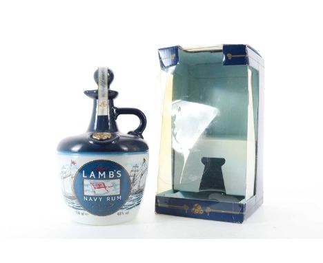 LAMB'S NAVY DECANTER 75CL RUM 40% ABV / 75cl