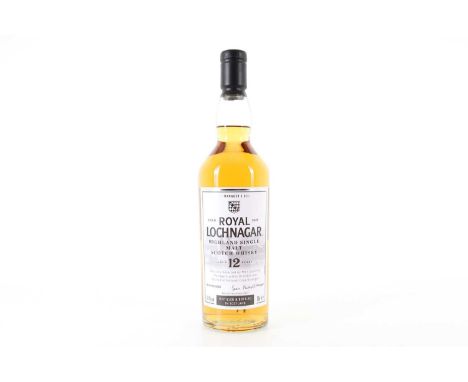 ROYAL LOCHNAGAR 12 YEAR OLD MANAGER'S DRAM 2017 HIGHLAND SINGLE MALT  Bottled: 11/2017Bottle Number: 105658.1% ABV / 70cl  Ro