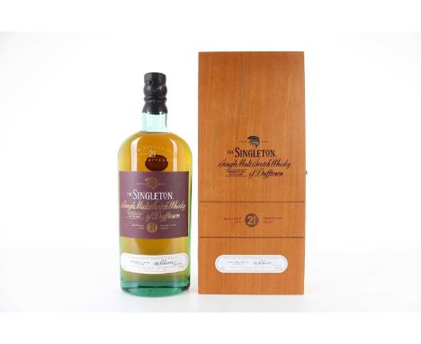 SINGLETON OF DUFFTOWN 21 YEAR OLD SPEYSIDE SINGLE MALT  43% ABV / 70cl  One of the best-known single malt whisky brands in th