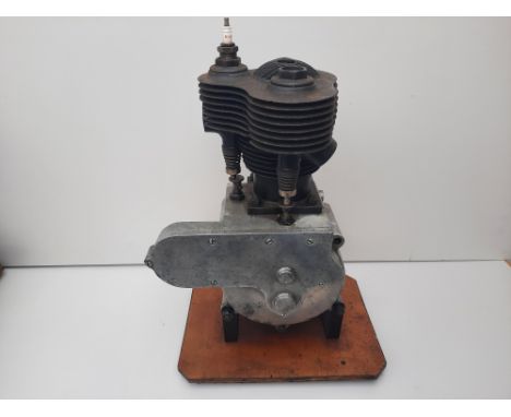 A Quadrant motorcycle enginenumbered 3186, believed restored although internal condition unknown, close inspection advised. F