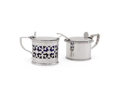 
	
		A GEORGE IV SILVER DRUM MUSTARD
		REBECCA EMES &amp; EDWARD BARNARD I, LONDON 1826
		With a circular thumb piece to the 