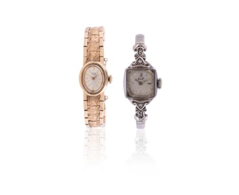 
	
		LUCIEN PICCARD
		A LADY'S GOLD COLOURED BRACELET WATCH, NO. C1653
		Movement: Manual wind, 17 jewels
		Case: Gold colour