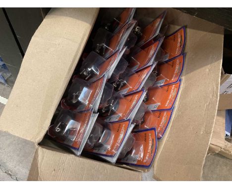 Large collection of mostly new tools, including a forklift/tractor jack, pot hole diggers, wrench sets, welding grip sets etc