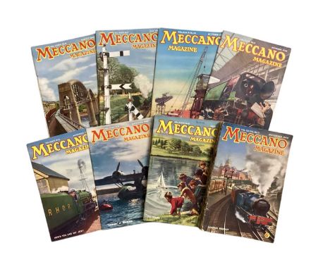 Modelling magazines including 1940's Meccano, 1990's Scale Models &amp; Model Auto Review and 1970's Military Modelling (5 bo