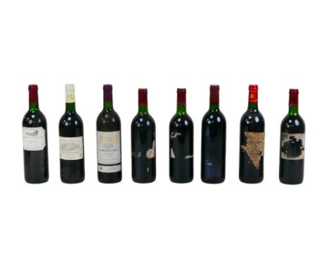 Vintage wine: a mixed parcel of red wine, comprising one bottle Chateau de Caraguilhes Corbieres 1991, one bottle of Chateau 