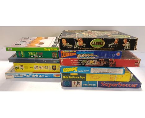 Playcraft, Denys Fisher &amp; Similar, a boxed Group of Vintage Board Games. Although unchecked for completeness condition ap