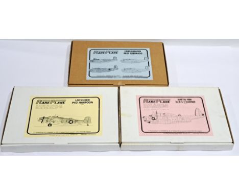 Rare Planes a boxed 1:72 scale model kit group of military aircraft injection model kits, to include; Martin PBM - 3C/R/S/5 M