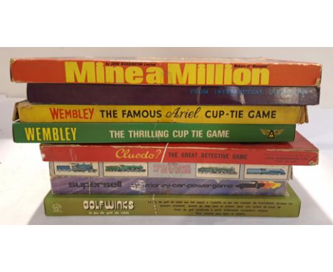 House of Games, Waddington's &amp; Similar, a boxed Group of Vintage Board Games. Although unchecked for completeness conditi