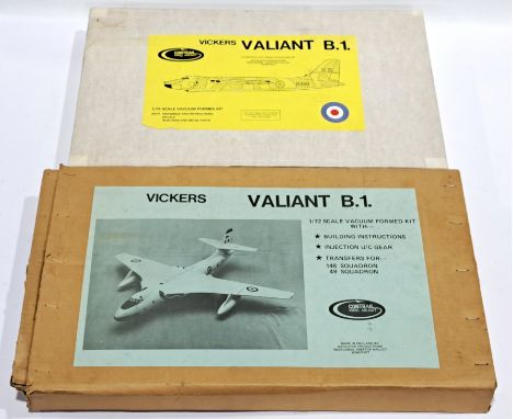 Contrail Model Aircraft a boxed 1:72 scale vacuum formed model kits to include; Vickers Valiant B.1 (blue art work box) &amp;