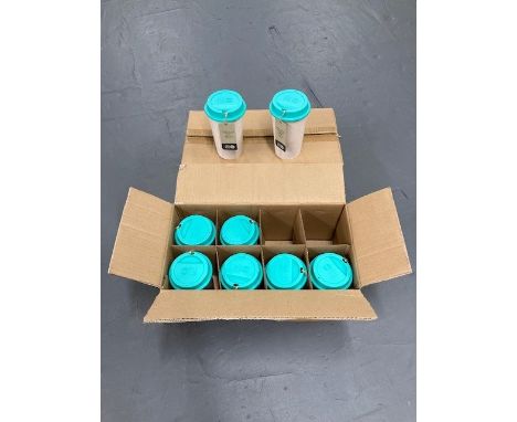 Two boxes of Circular Now drinking cups (8 cups in each box)