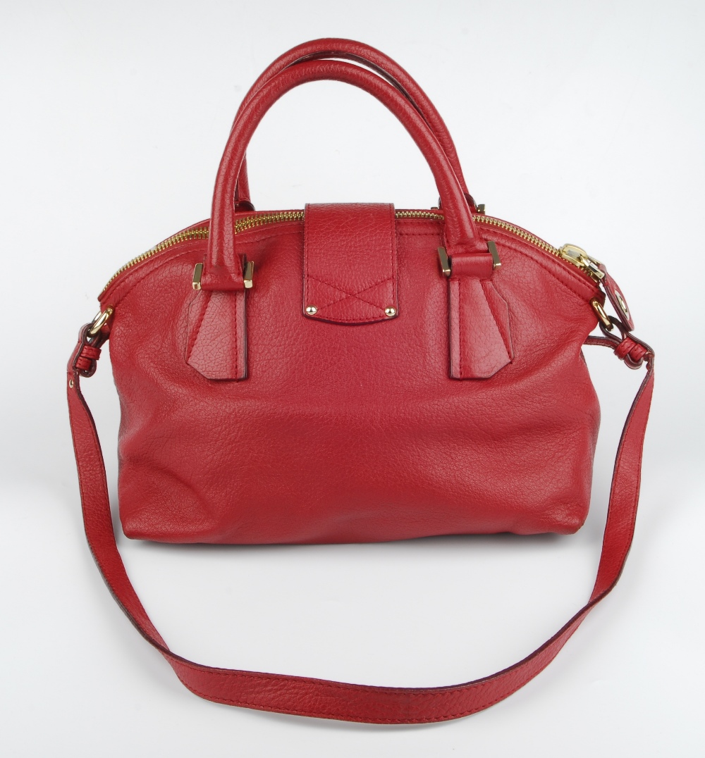 jimmy choo red handbag