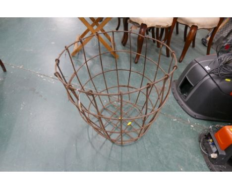 Wire metal basket