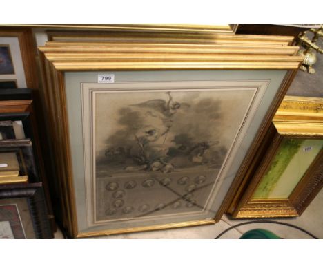 Set of Four Early 19th century Naval Black and White Engravings published by R Bowyer and John Edwards including engravings o