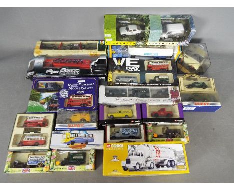 Lledo, Corgi, Matchbox Dinky, Others - A collection of boxed diecast vehicles in various scales. Lot includes Corgi #16305 Sc