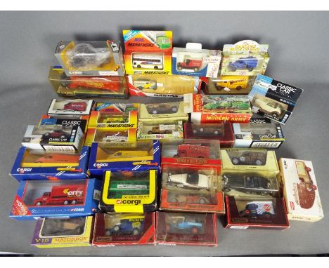 Lone Star, Corgi, Matchbox, Lledo, Others - A boxed collection of diecast model vehicles in various scales. Lot includes a Lo