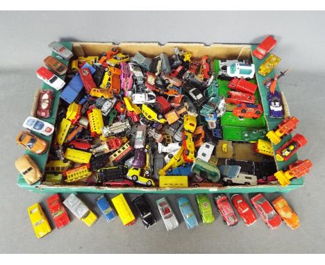 Corgi Juniors, Matchbox, Husky, Others - A collection of unboxed and playworn diecast vehicles in several scales. Lot include