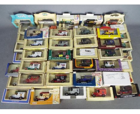 Lledo - A boxed collection of 60 diecast model vehicles from Lledo. Lot includes DG050036 Bull Nose Morris Van 'Eddie Stobart