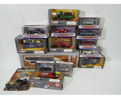 Corgi, Matchbox, Matchbox Dinky - A collection of boxed diecast model vehicles in various scales. Lot includes Corgi Limited 