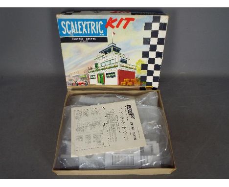 Scalextric, Triang - A boxed vintage Scalextric K/703 Control Centre plastic model kit. the kit has loose parts and some part