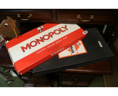 2 Vintage Monopoly Property Trading games 