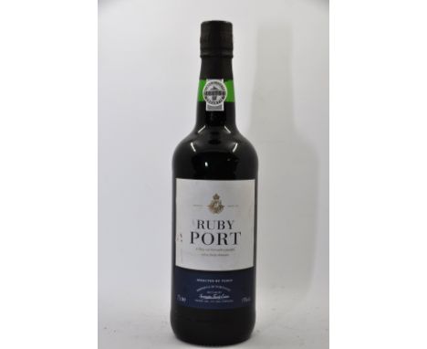 BOTTLE OF TESCO RUBY PORT, 75CL