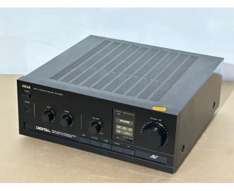 An Akai Digital Integrated Amplifier AM-M659.