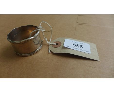 Silver napkin ring (Sheffield 1926) 