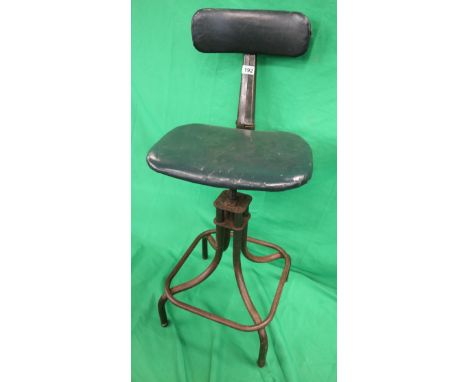Vintage engineers stool by Leabank