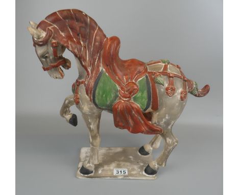 Ceramic horse figure - Approx H: 44cm