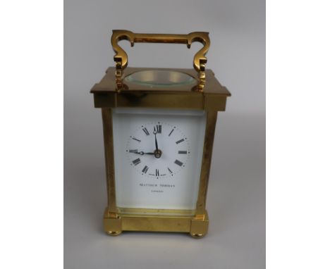 Working carriage clock by Matthew Norman 