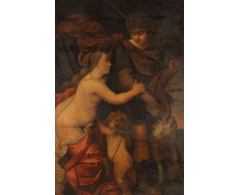 THOMAS WILLEBOIRTS (MÖGLICHERWEISE WERKSTATT)('GENANNT: BOSSCHAERT')1614 Bergen op Zoom - 1654 AntwerpenVENUS UND ADONIS Öl a