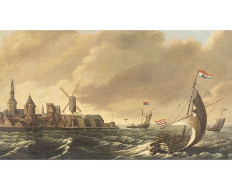 LUDOLF BACKHUYSEN (AUCH BAKHUIZEN) (IN DER ART DES)28. Dezember 1630 oder 1631 Emden - 7. November 1708 AmsterdamFISCHERBOOTE