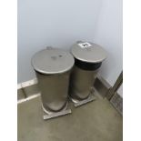 2 X S/S BINS.
