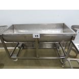 S/S MOBILE HALF MOON BARREL BATH.