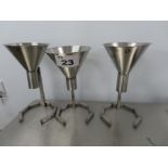 3 X TABLE TOP DOSING SYSTEMS.