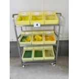S/S MOBILE TROLLEY.