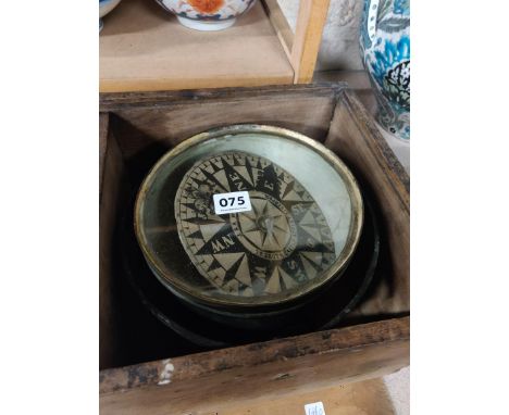 VICTORIAN SHIPS COMPASS