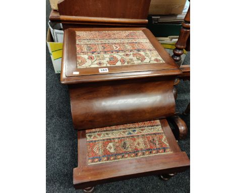 VICTORIAN COMMODE/BED STEPS