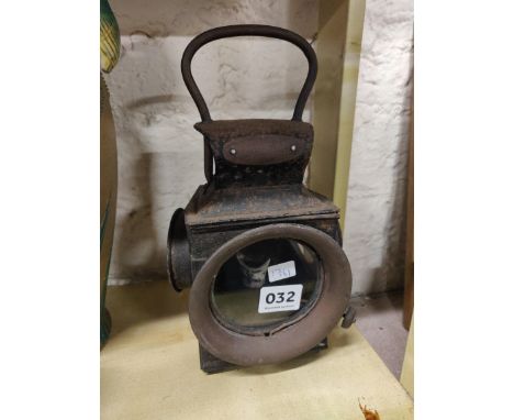 OLD RAILWAY LAMP