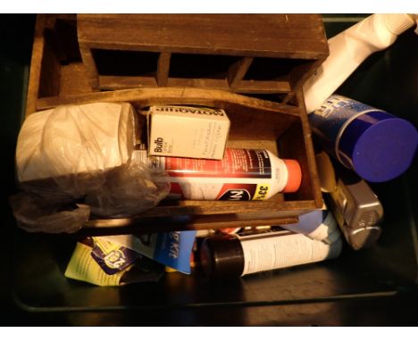 Box of mixed tools